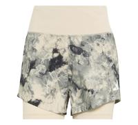 adidas - Women's Adi365 Spray Dye 2in1 Shorts - Pantaloncini da running M beige/grigio