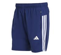 ESSENZIALI DA ALLENAMENTO BASE 3 Strisce WOVEN SHORT Dark Blue / White M 18 CM