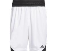 adidas Uomo Basketball Icon Squad Short Aeroready, White/Black, XL