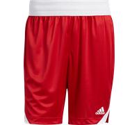 adidas Uomo Icon Squad Shorts, Team Power Red/White/White, XL