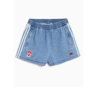 Adidas Originals Coca-cola Denim Shorts Blu M Donna