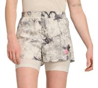 ADIDAS PERFORMANCE Pantaloni sportivi 'Own The Run' crema / grigio / rosa, Taglia M-L