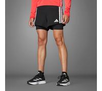 adidas Running - Adizero - Pantaloncini 2 in 1 neri-Nero XS