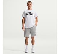 Shorts Alumni in French Terry Nike Club - Uomo - Grigio