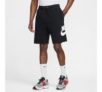 Shorts Alumni in French Terry Nike Club - Uomo - Nero S Tall
