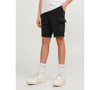Shorts cargo in felpa Nero 10 anni - 138 cm Tinta unita