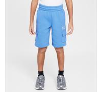 Shorts cargo in fleece Nike Sportswear - Ragazzo - Blu S