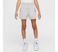 Shorts cargo in tessuto Nike - Bambina/Ragazza - Grigio L