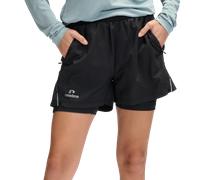 Shorts con slip Newline nwlFAST 2 in 1 Zip Pocket Shorts 5700499981075 in taglia S EU