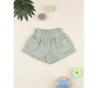Shorts corduroy verde chiaro bambina