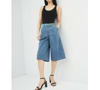 Shorts Culotte Da Donna Desigual In Cotone Stretch W26 Jx2