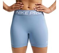Shorts da 5" da donna Nike Pro Mid-rise Bleu M