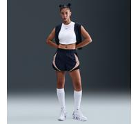 Shorts da atletica ampi a vita media 8 cm Nike - Donna - Blu XXL Tall
