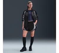Shorts da atletica ampi a vita media 8 cm Nike - Donna - Nero XL (IT 52-54)