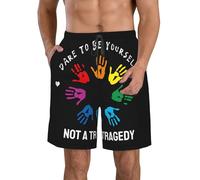 Shorts da Bagno Copywriting Elastico Calzoncini da Bango Cintura Elastica Pantaloncini da Surf per Tempo Libero Palestra Été 3XL