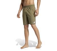 adidas Homme Swim Shorts 8 inch, Olive Strata/White, M