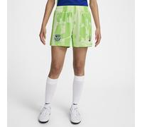 Shorts da calcio replica Nike Dri-FIT FC Barcelona 2024/25 Stadium da donna - Terza - Giallo XS (IT 36-38)
