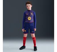 Shorts da calcio replica Nike Dri-FIT FC Barcelona 2025/26 Stadium per ragazzo/a - Home - Blu L