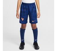 Shorts da calcio replica Nike Dri-FIT FFF 2025/26 Stadium per ragazzo/a - Home - Blu XL