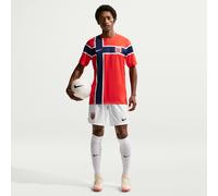 Shorts da calcio replica Nike Dri-FIT Norvegia 2026 Stadium da uomo - Home - Bianco M
