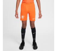 Shorts da calcio replica Nike Dri-FIT Olanda 2025/26 Stadium per ragazzo/a - Home - Arancione L