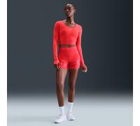 Shorts da ciclista 13 cm a vita alta Dri-FIT Nike Pro Sculpt - Donna - Rosso M (IT 44-46)