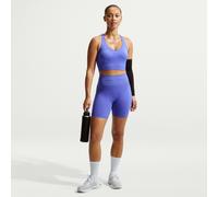 Shorts da ciclista 13 cm a vita alta Dri-FIT Nike Pro Seamless - Donna - Blu L (IT 48-50)