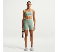 Shorts da ciclista 13 cm a vita alta Nike Zenvy - Donna - Verde M (IT 44-46)
