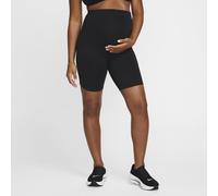 Shorts da ciclista 20 cm a vita alta Dri-FIT con tasche (Maternità) Nike (M) One - Donna - Nero XS (IT 36-38)
