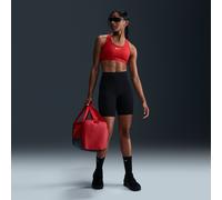 Shorts da ciclista 20 cm a vita alta senza cucitura anteriore Nike Universa - Donna - Nero XS (IT 36-38)