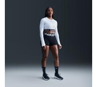 Shorts da ciclista 8 cm a vita alta Nike Pro Sculpt - Donna - Nero XS Tall