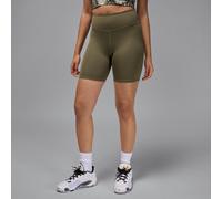 Shorts da ciclista a vita alta 18 cm Jordan Sport - Donna - Verde M (IT 44-46)