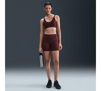 Shorts da ciclista stampati 13 cm a vita alta Nike Zenvy - Donna - Rosso L (IT 48-50)