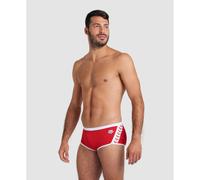 Shorts da mare Arena Icons Solid Low Waist Rosso 85