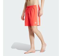 Shorts da nuoto Adicolor 3-Stripes da 8 pollici Lucid Red S