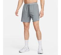 Shorts da running 18 cm con slip foderati Dri-FIT Nike Stride - Uomo - Grigio S
