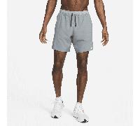 Shorts da running 2 in 1 18 cm Dri-FIT Nike Stride - Uomo - Grigio S