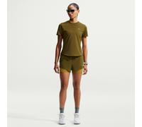 Shorts da running 2 in 1 a vita media Dri-FIT 8 cm Nike Swift - Donna - Marrone L (IT 48-50)