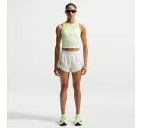 Shorts da running a vita media con slip foderati 8 cm Dri-FIT ADV Nike AeroSwift - Donna - Bianco XXS