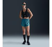 Shorts da running Dri-FIT a vita media con slip interno Nike Tempo - Donna - Blu L (IT 48-50)
