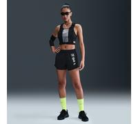 Shorts da running Dri-FIT a vita media con slip interno Nike Tempo - Donna - Nero S (IT 40-42)