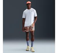 Pantaloncini nike trail 6in beige uomo