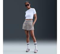 Shorts dal fit ampio a vita alta Nike Phoenix Fleece - Donna - Grigio L (IT 48-50)
