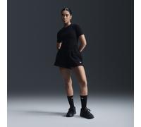 Shorts dal fit ampio a vita alta Nike Sportswear Phoenix Fleece - Donna - Nero XS (IT 36-38)