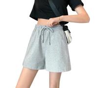 Shorts Donna,Pantaloni da Donna A Vita Alta, Modello Ampio E Casual, Ideali per L'Estate, La Spiaggia, Le Vacanze E I Viaggi.