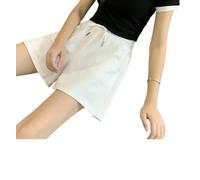 Shorts Donna,Pantaloni da Donna A Vita Alta, Modello Ampio E Casual, Ideali per L'Estate, La Spiaggia, Le Vacanze E I Viaggi.