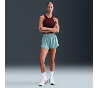 Shorts Dri-FIT 2-in-1 a vita alta 8 cm Nike One - Donna - Verde S (IT 40-42)