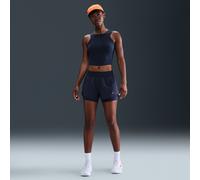 Shorts Dri-FIT 2 in 1 a vita media 8 cm Nike One - Donna - Blu XXL (IT 56-58)