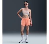 Shorts Dri-FIT a vita media con slip foderati 8 cm Nike One - Donna - Arancione XL (IT 52-54)