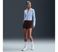 Pantaloncini da tennis da donna Nike Dri-Fit One 3in - burgundy crush/reflective silve - Rosso (L)